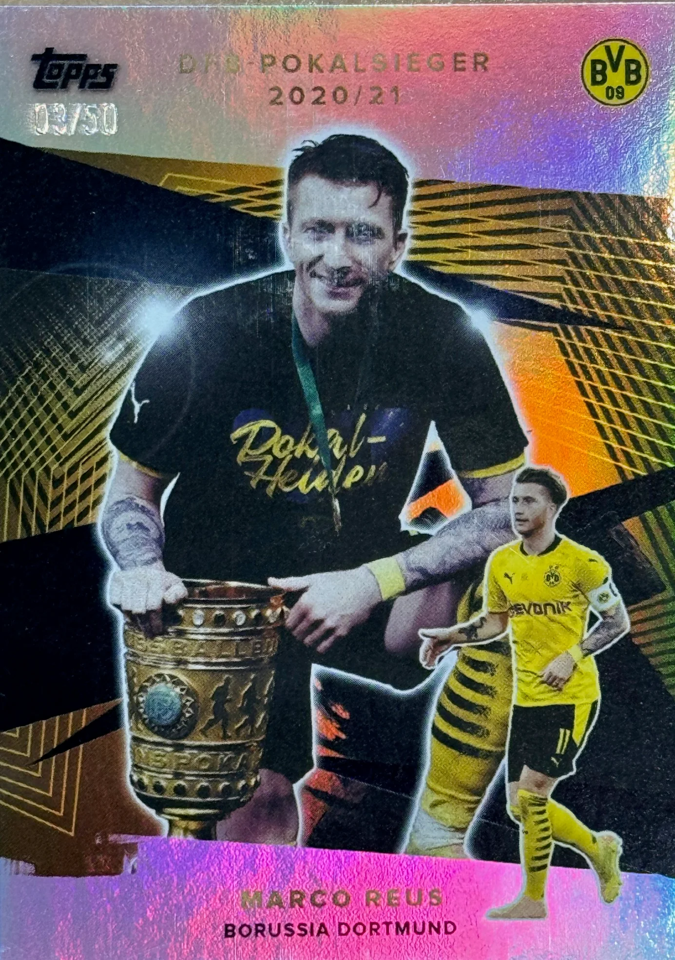 2021-22 Topps Borussia Dortmund Official Team Set Box - Image 4