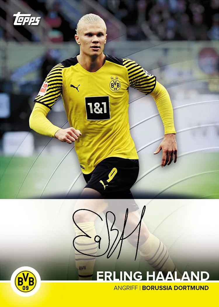 2021-22 Topps Borussia Dortmund Official Team Set Box - Image 6