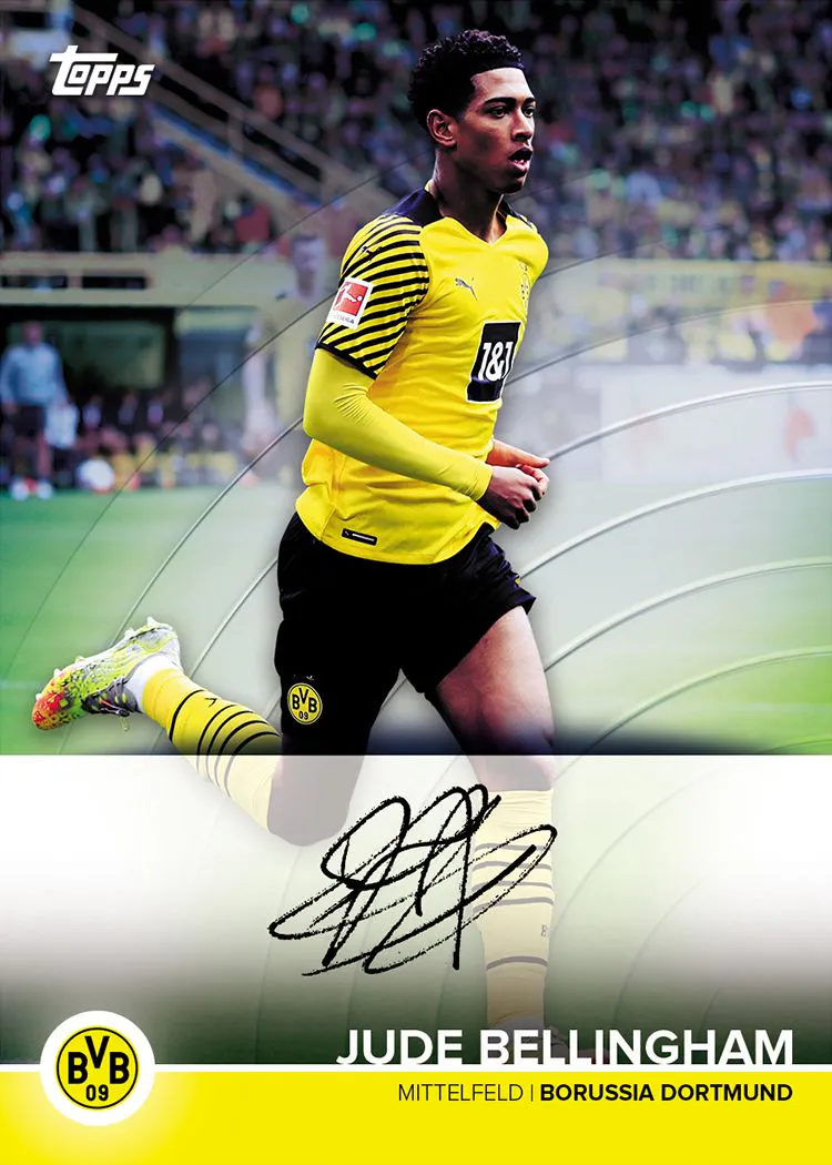 2021-22 Topps Borussia Dortmund Official Team Set Box - Image 7