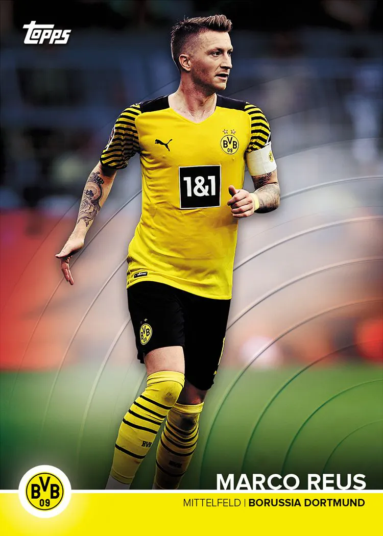 2021-22 Topps Borussia Dortmund Official Team Set Box - Image 8