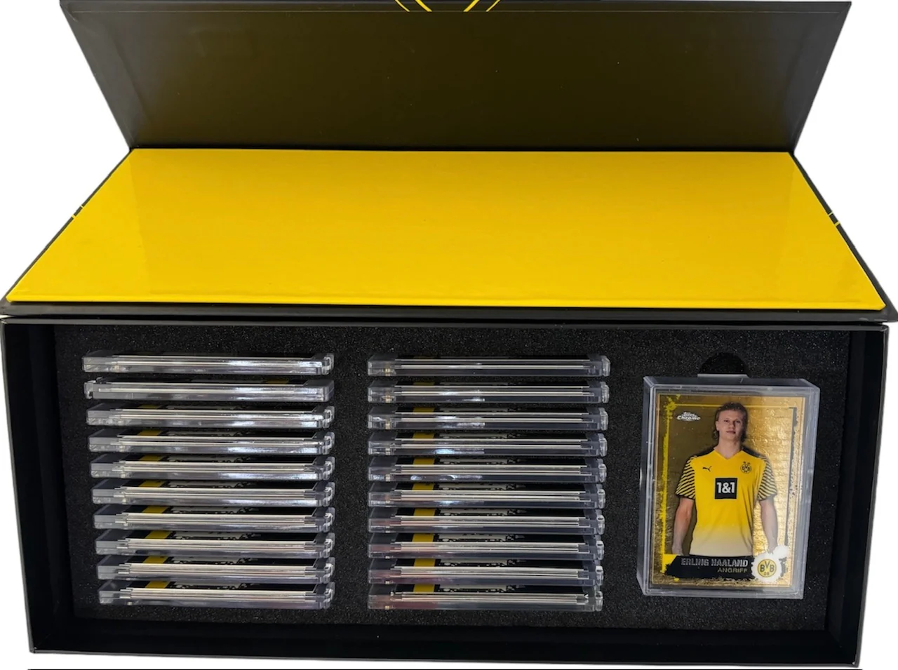 2021-22 Topps Chrome BVB Soccer Futbol L.E. • Haaland & Bellingham Auto Guaranteed - Image 4