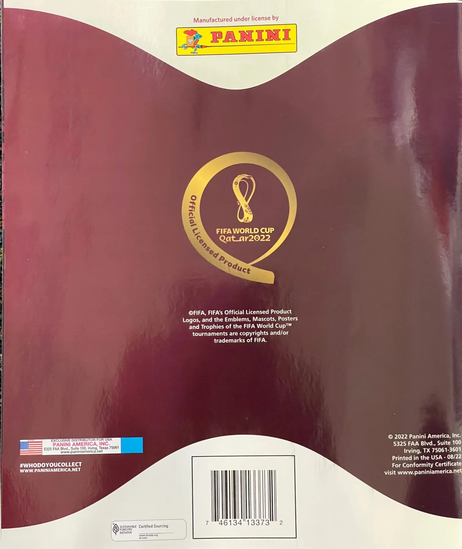 2022 FIFA World Cup Qatar Official Sticker Album & 3 Packs - Image 3
