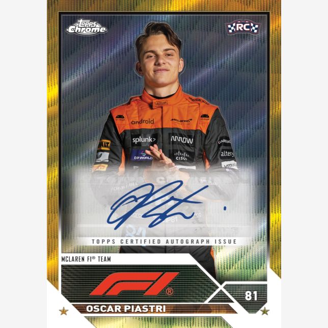 2023 Topps Chrome F1 Formula 1 Racing Hobby Box - Image 6