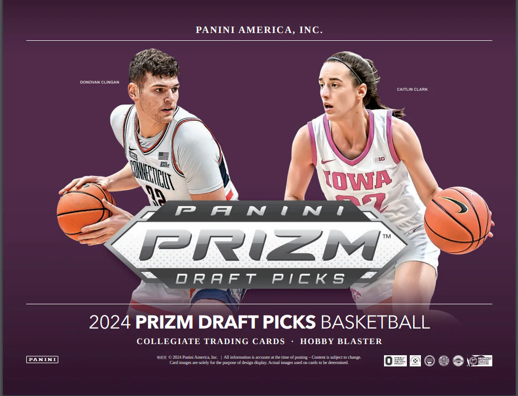 2024 Prizm Draft Picks Basketball Collegiate Hobby Blaster (Exclusive Green Wave Prizms!) - Image 4